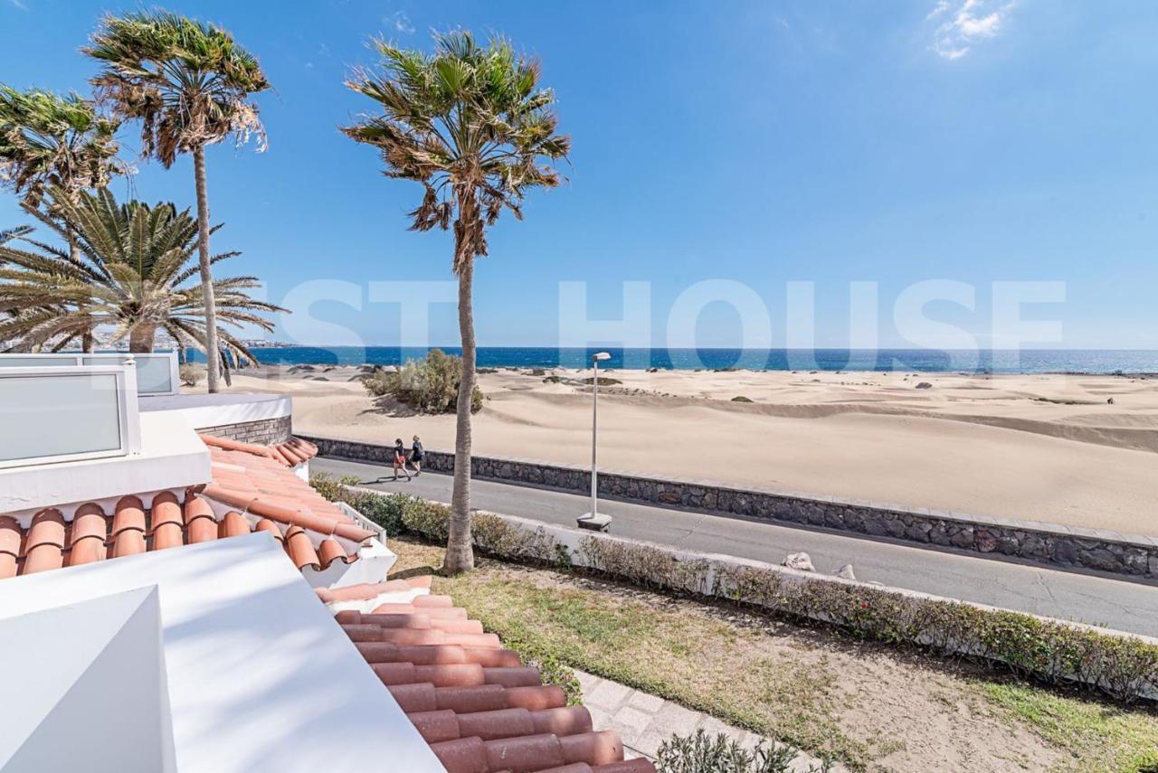 Stunning Bungalow At The Sand Dunes Of Maspalomas Playa del Inglés Exteriör bild